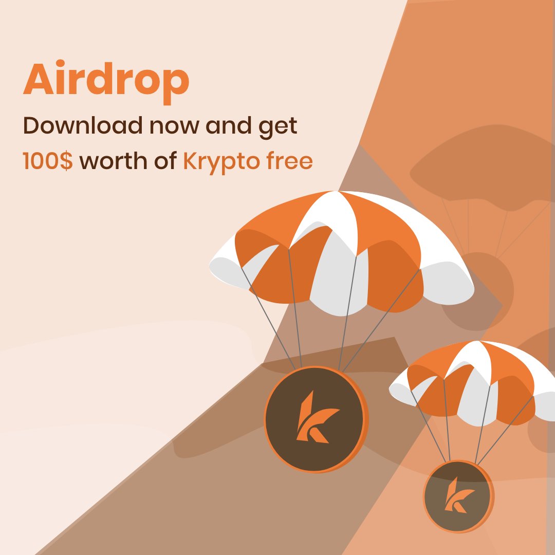 Receive free 110 KRYPTO Worth ~$110 Wallet Airdrop ...